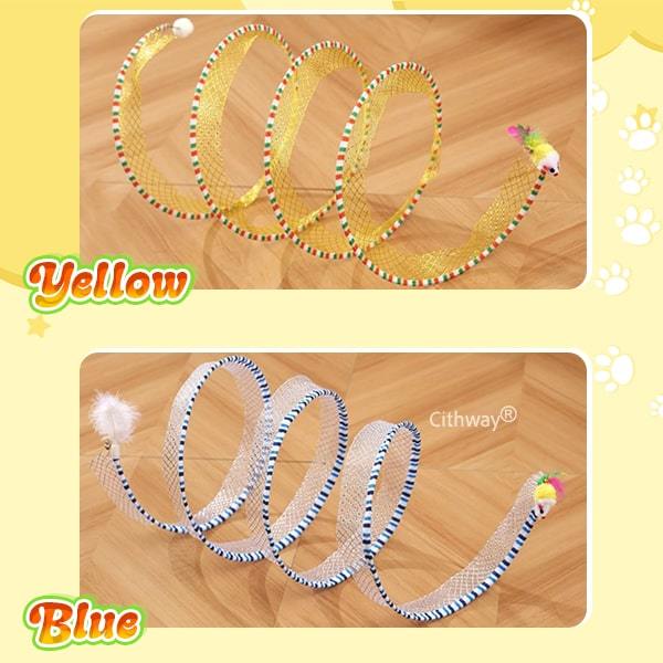 😻✨ Self-play Cat Hunting Spiral Tunnel Toy