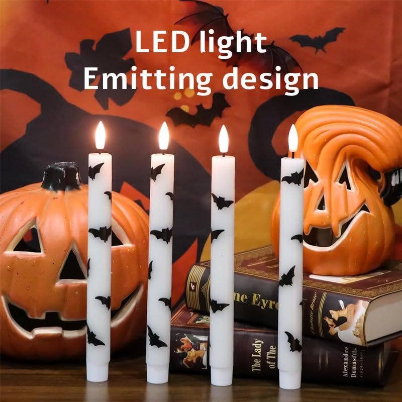 Bat-Shaped Candlestick Set