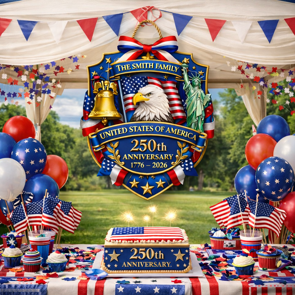 US Celebrate America’s 250th Anniversary Decor