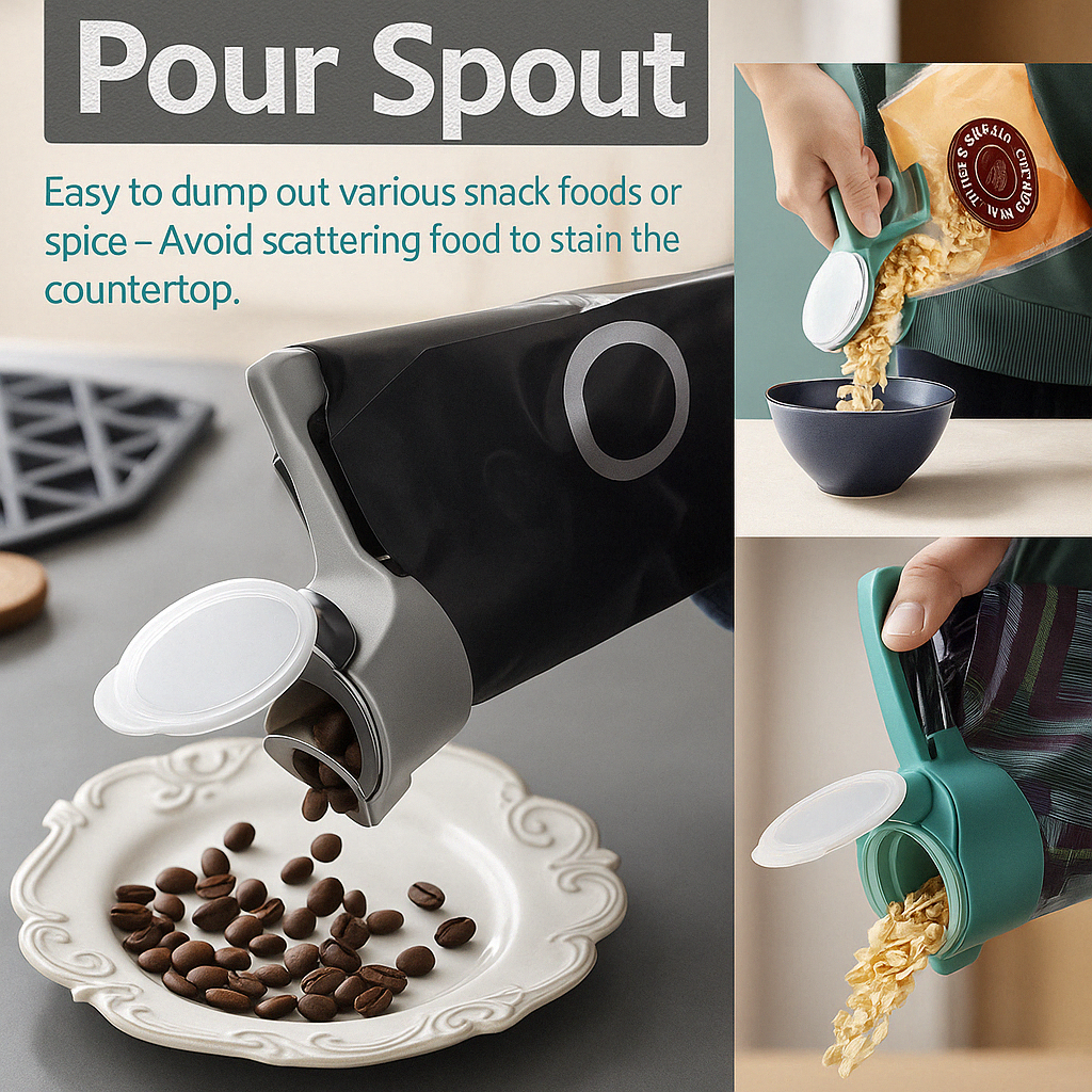 🔥Hot Selling 🔥Spout Bag Clips (4-Pack)