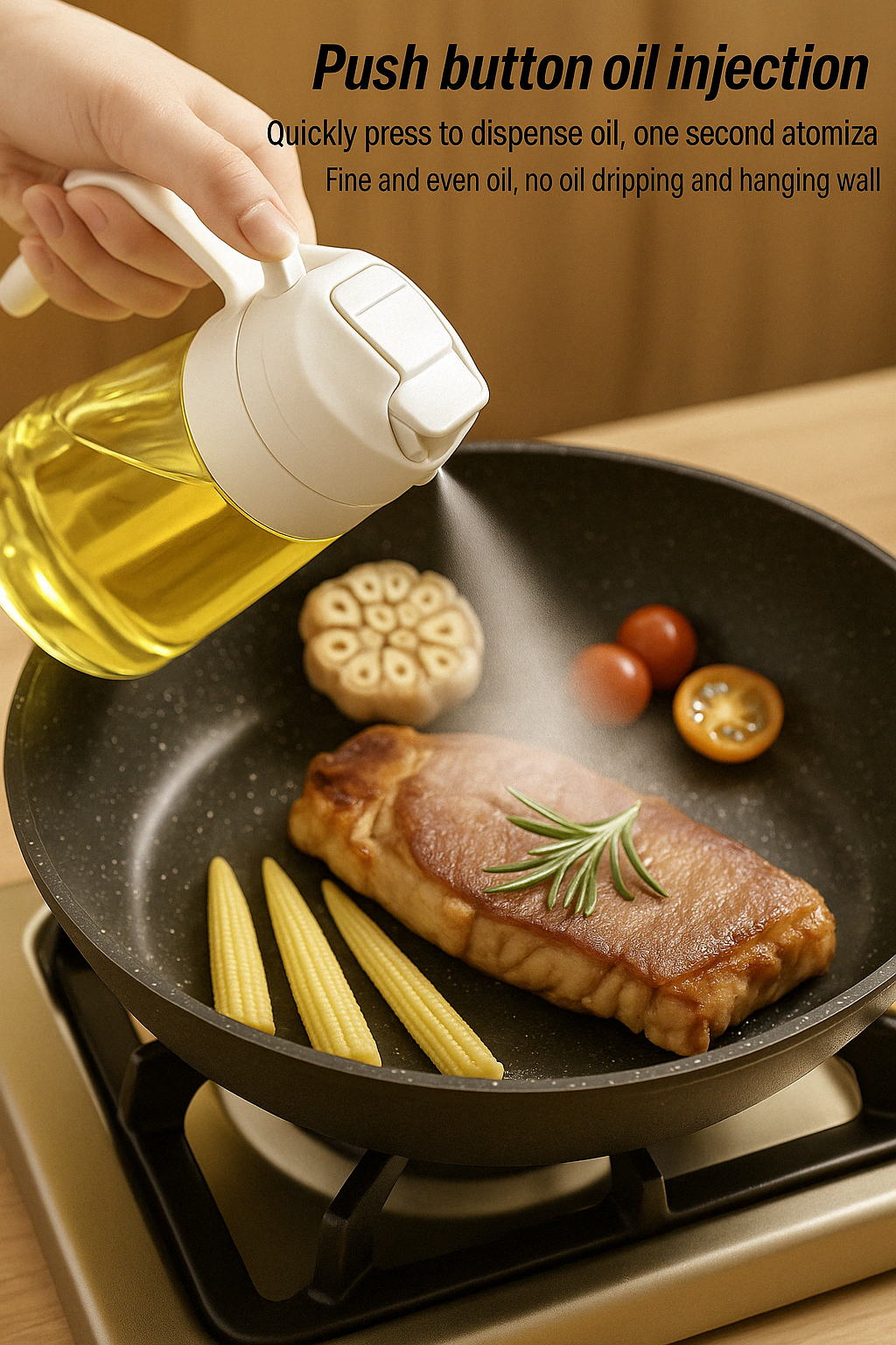 🔥Hot Selling 🔥 2-in-1 Oil Spray & Dispenser (2-Pack)