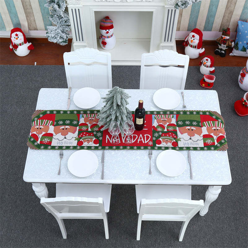 Creative Christmas Tablecloth