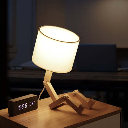 Creative Robot Cute Desk Lamp