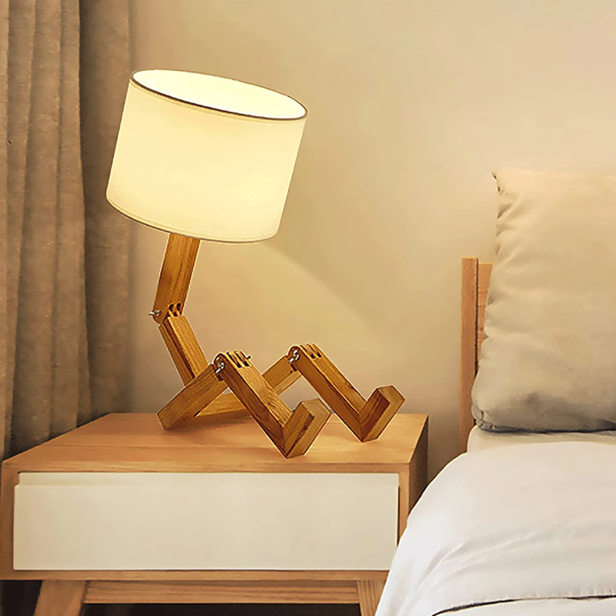 Creative Robot Cute Desk Lamp