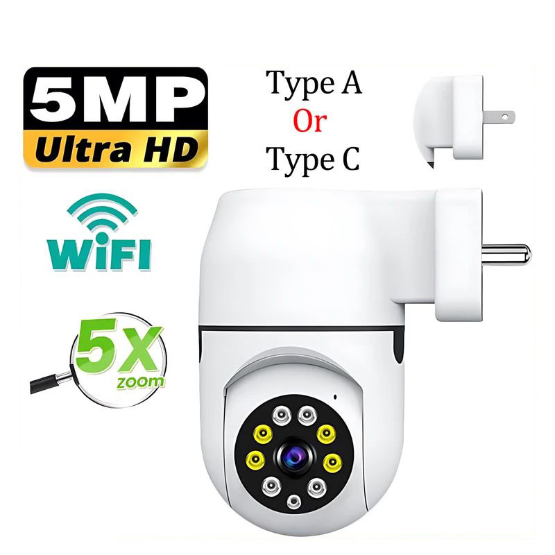 Smart Home Surveillance 1080P HD WiFi IP Camera Smart Wireless Two-way Audio Night Vision Motion Detection Security Cameras 2025