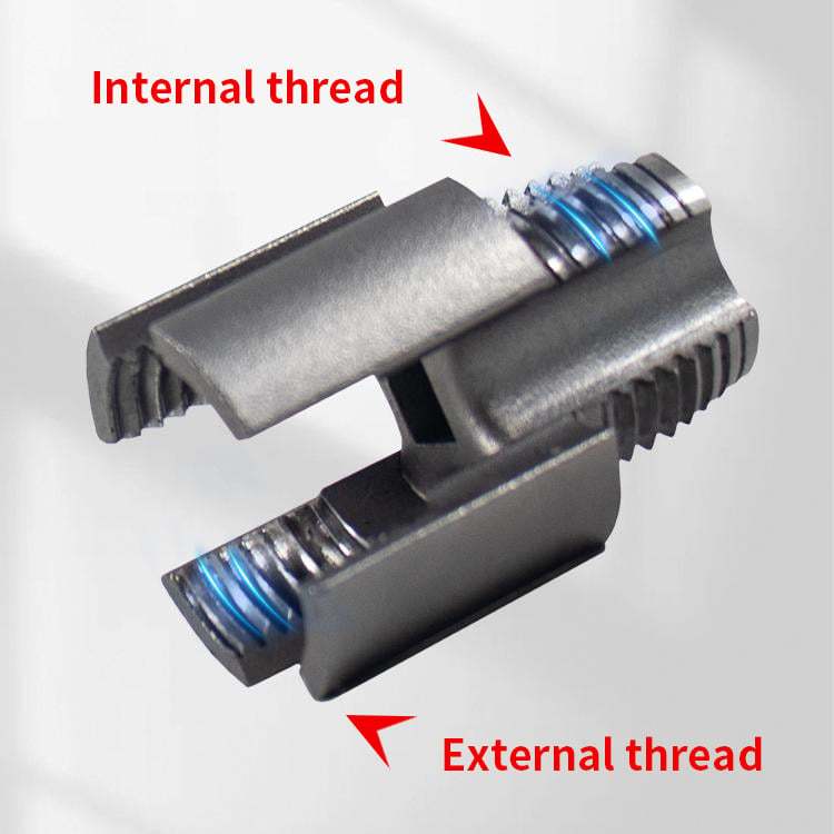 🧰Integrated Internal & External Pipe Threading Tool