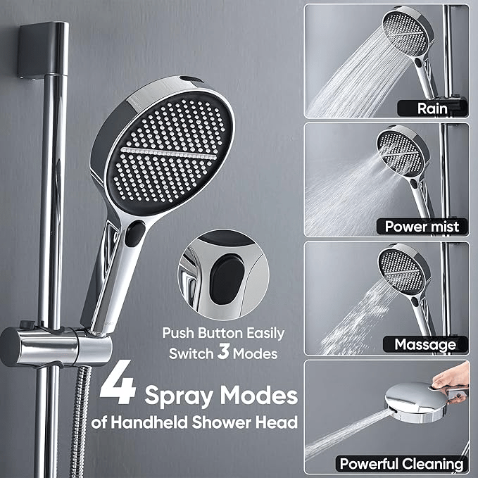 💥2025 NEW PRODUCT 💥HIGH-END PRESSURIZED LARGE PANEL SHOWER HEAD