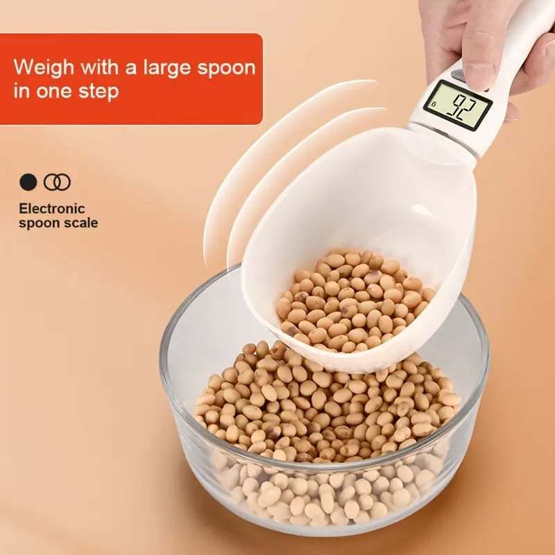 🏆LAST DAY 49% OFF🎁2-in-1 Food Measuring Scoop Scale