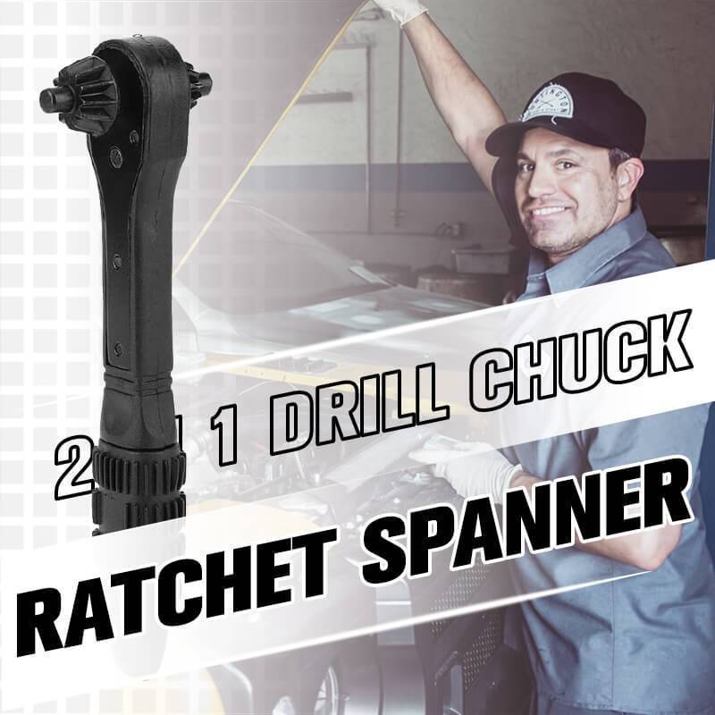 2 in 1 Drill Chuck Ratchet Spanner🔥Father's Day Sale-50% OFF🔥