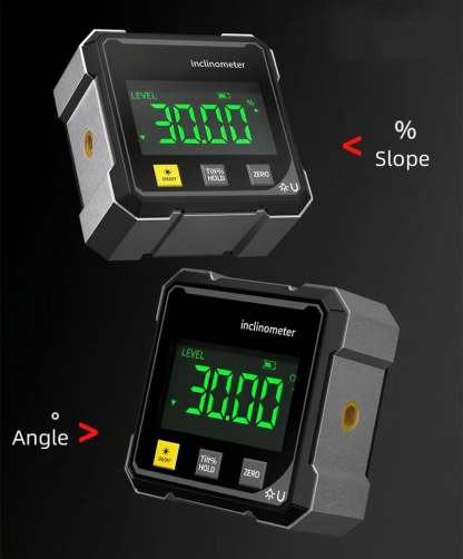 Only $19.98 Last Day Promotion!🎁🔧4-Side Magnetic Digital Angle Gauge with Laser