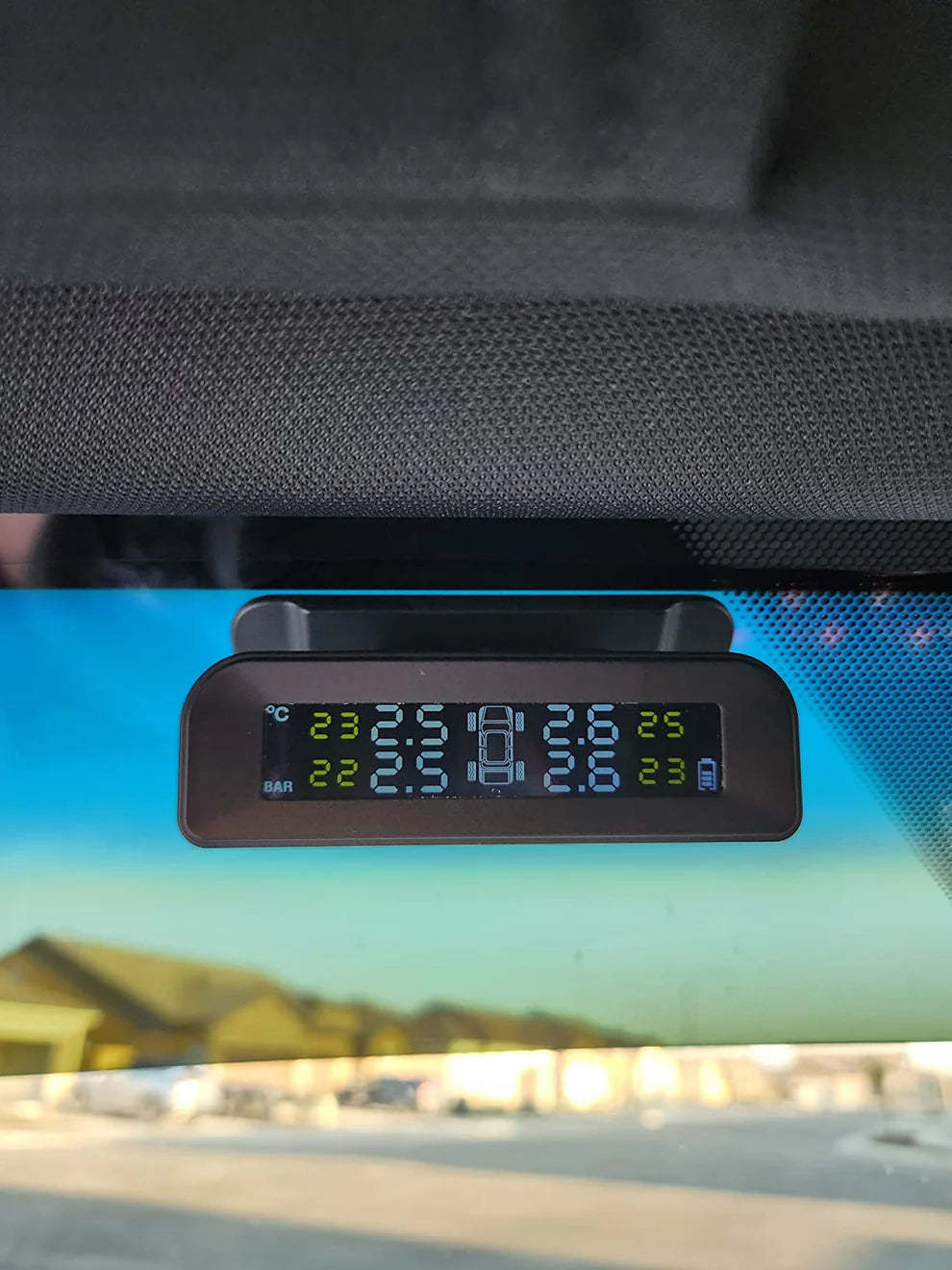 Solar Powered Tyre Pressure Monitoring System - Car + 4WD TPMS