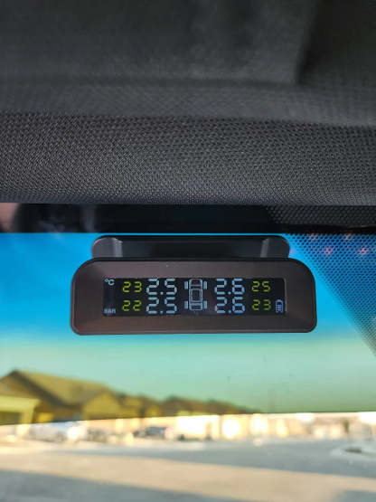 Solar Powered Tyre Pressure Monitoring System - Car + 4WD TPMS