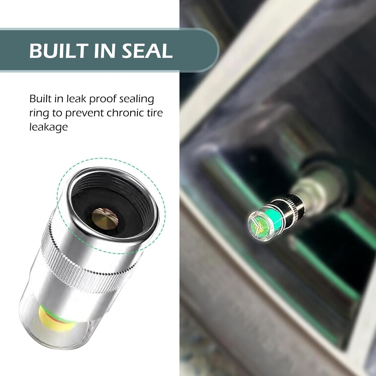 Exclusive Offer💥4PCS Automotive Pressure Monitor Valve Caps