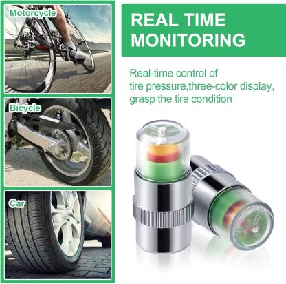 Exclusive Offer💥4PCS Automotive Pressure Monitor Valve Caps