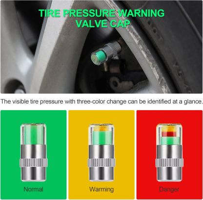 Exclusive Offer💥4PCS Automotive Pressure Monitor Valve Caps