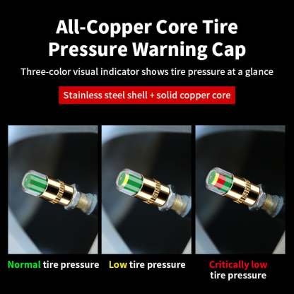 Exclusive Offer💥4PCS Automotive Pressure Monitor Valve Caps