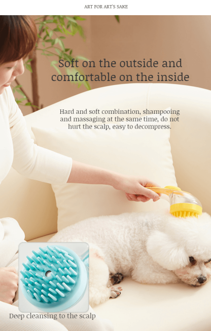 Dog Bath Brush New Choice