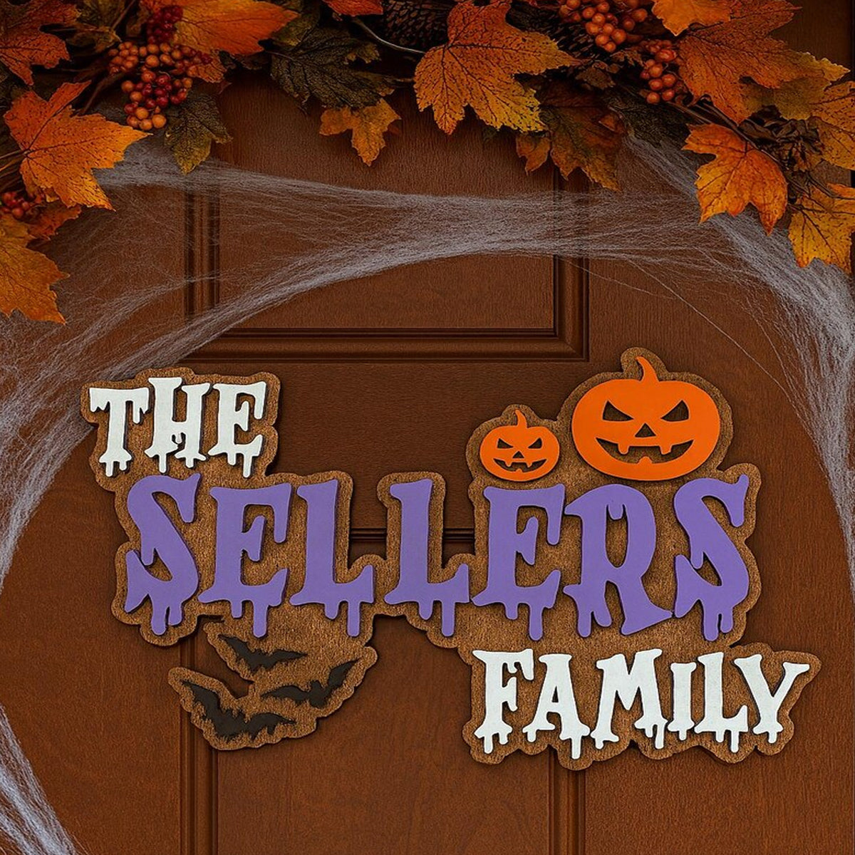 Halloween Wooden Plaque - Not Painted