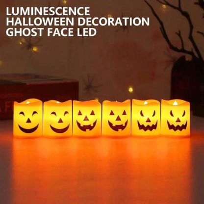 Halloween Ghost Face Light