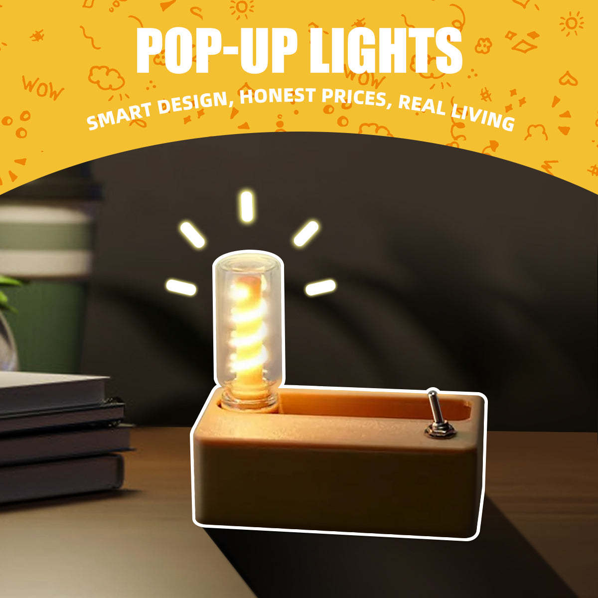 LED Creative Mechanical Night Light