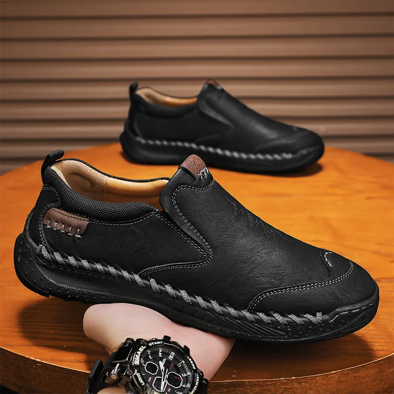 Men's Arch Support & Breathable and Light & Non-Slip Shoes - Proven Plantar Fasciitis, Foot and Heel Pain Relief