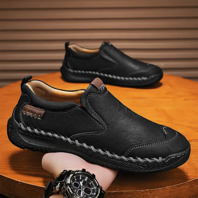 Men's Arch Support & Breathable and Light & Non-Slip Shoes - Proven Plantar Fasciitis, Foot and Heel Pain Relief