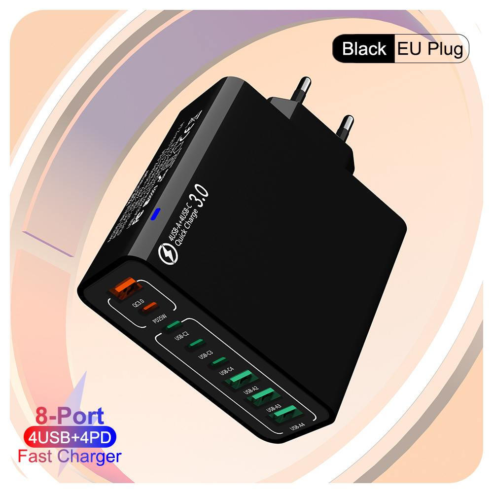 🔥🔥8 in 1 Waterproof Ports USB Fast Charger