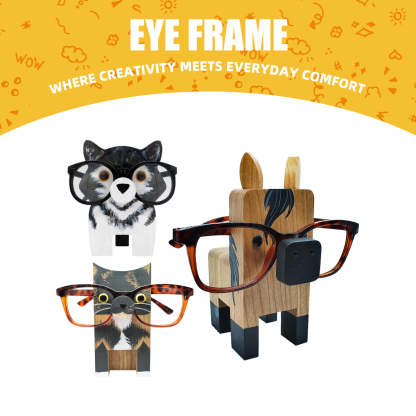 Pet glasses storage rack