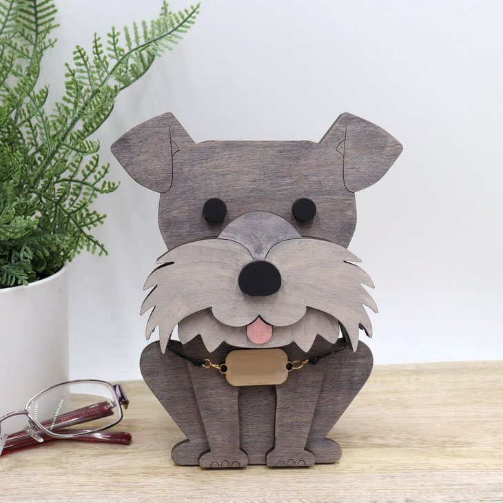 Pet glasses storage rack