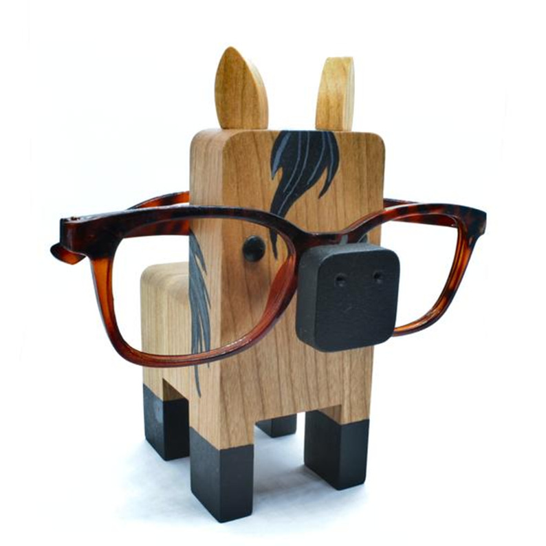 Pet glasses storage rack