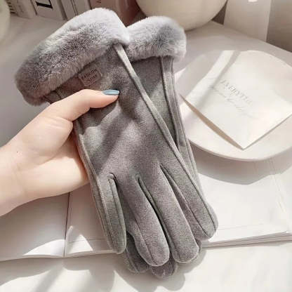 Winter Velvet Touchscreen Gloves