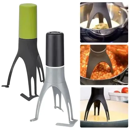 🥄 Triangle Pan Stirrer / Battery-Powered Kitchen Tool