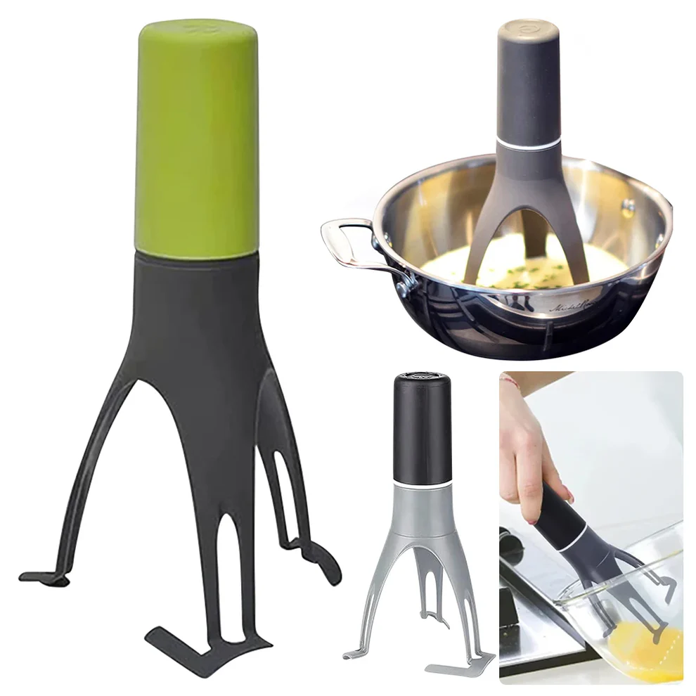 🥄 Triangle Pan Stirrer / Battery-Powered Kitchen Tool