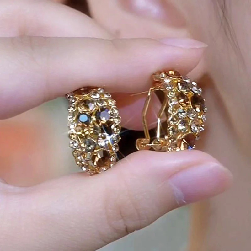 Lab-Created Diamonds Hoop Earrings🎁