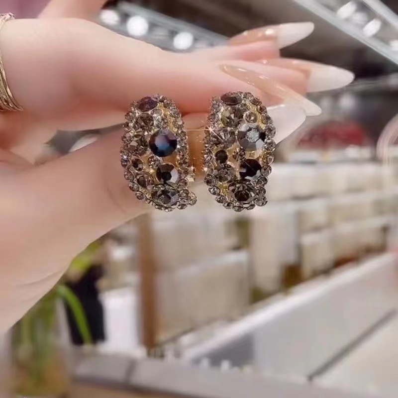 Lab-Created Diamonds Hoop Earrings🎁