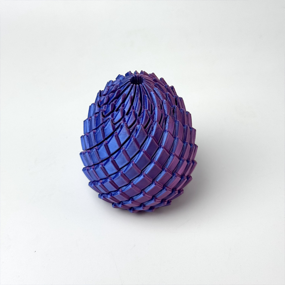 ✨ 3D Printed Twisty Dragon Egg Fidget