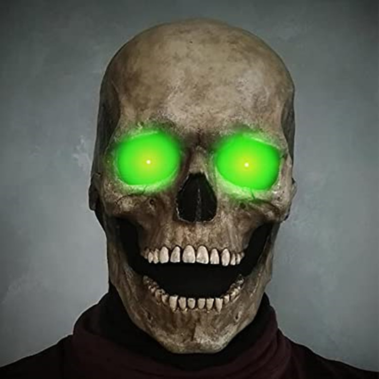 (🔥Early Halloween Promotions)Full Head Skull mask/helmet with Movable Jaw