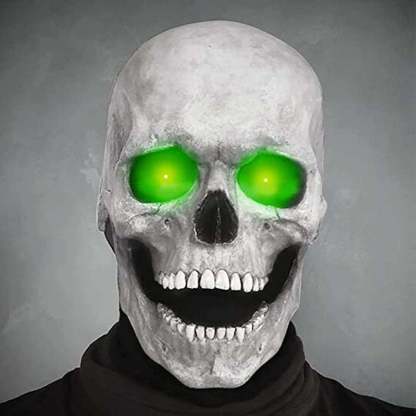 (🔥Early Halloween Promotions)Full Head Skull mask/helmet with Movable Jaw