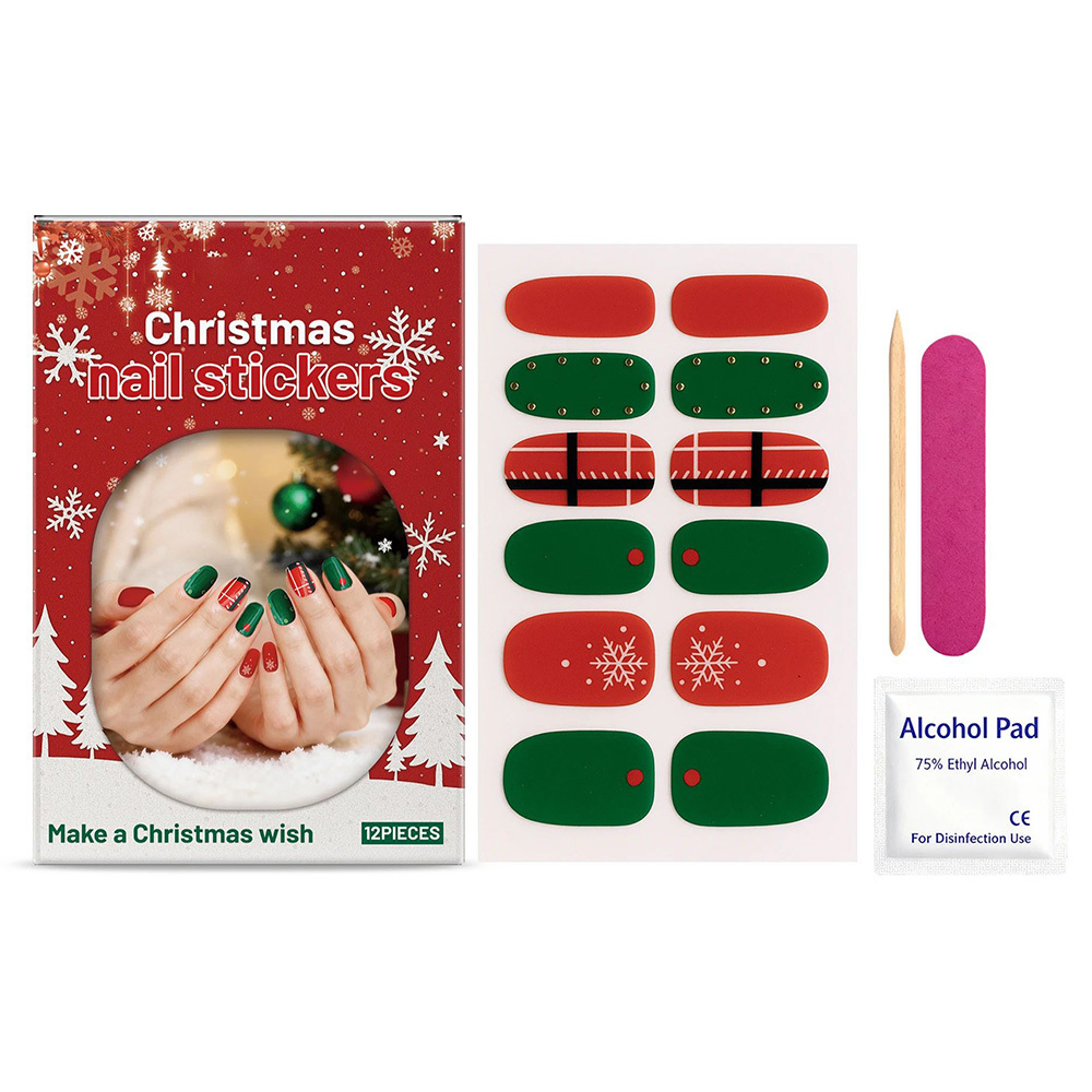 🎄 Christmas Hot Sale 🔥Soft Gel Nail Sticker Kit