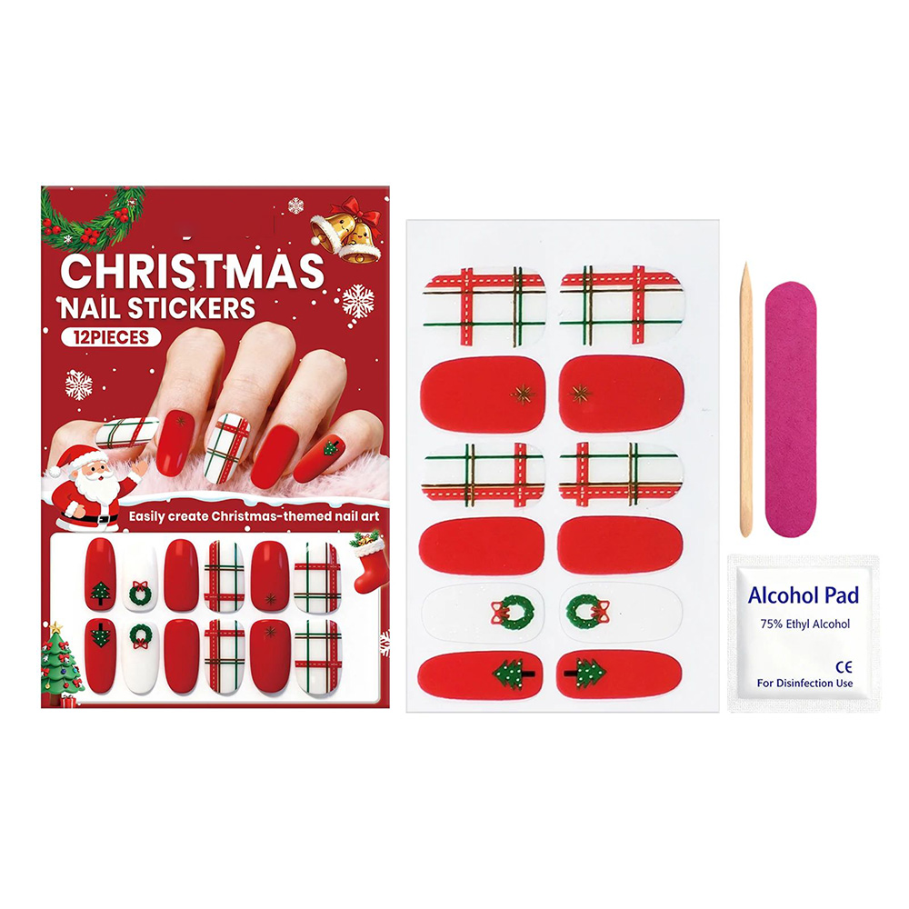 🎄 Christmas Hot Sale 🔥Soft Gel Nail Sticker Kit
