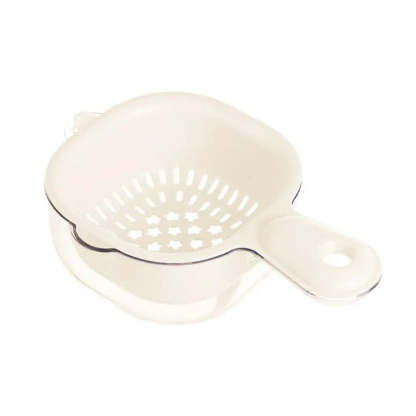 🔥Kitchen Dual-Layer Draining Basket with Handle