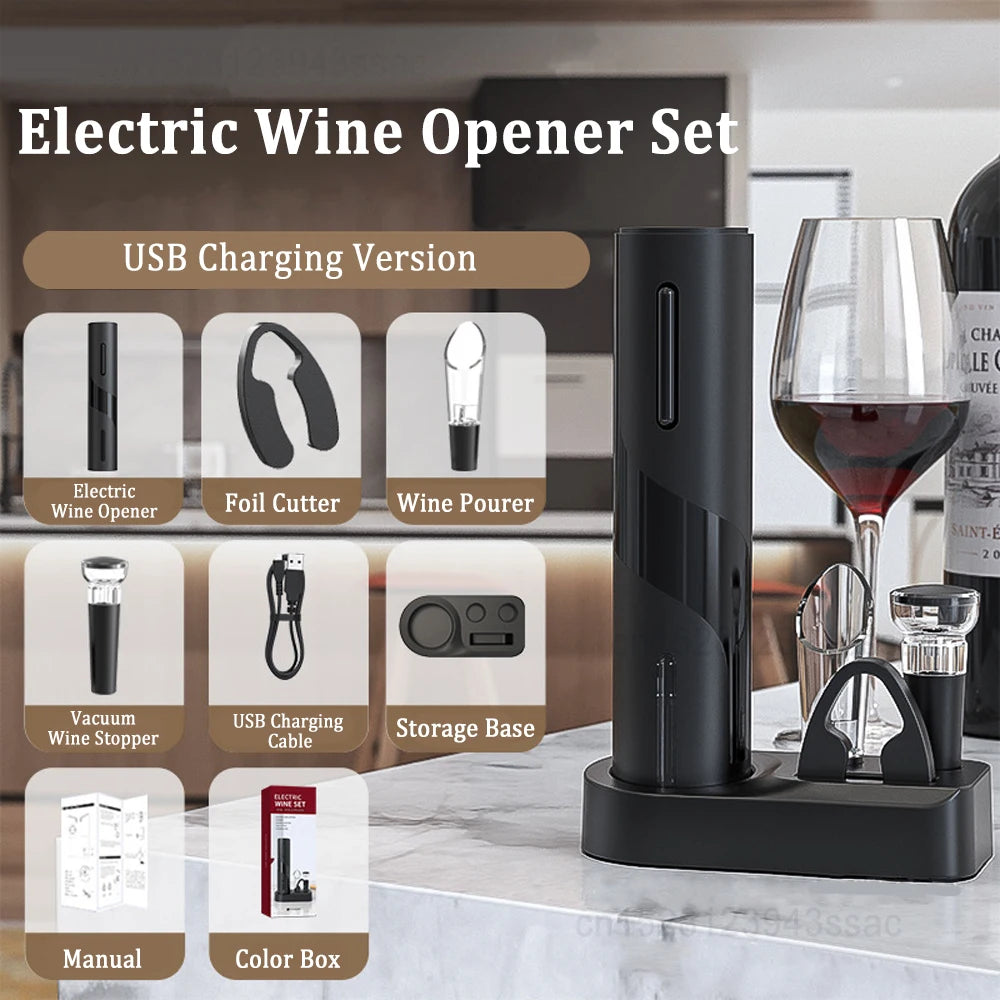 🔥Hot Selling 🔥 Power Cork Electric Opener