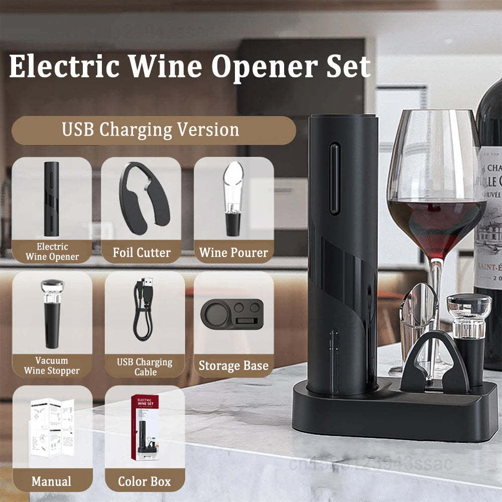🔥Hot Selling 🔥 Power Cork Electric Opener