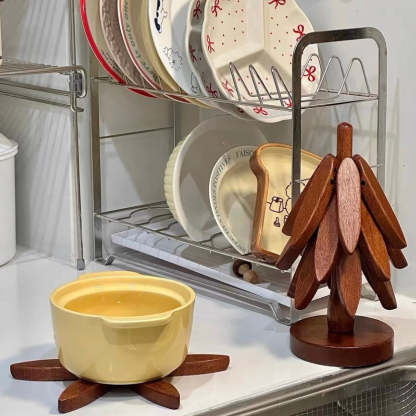 Tree Shape Trivet Set