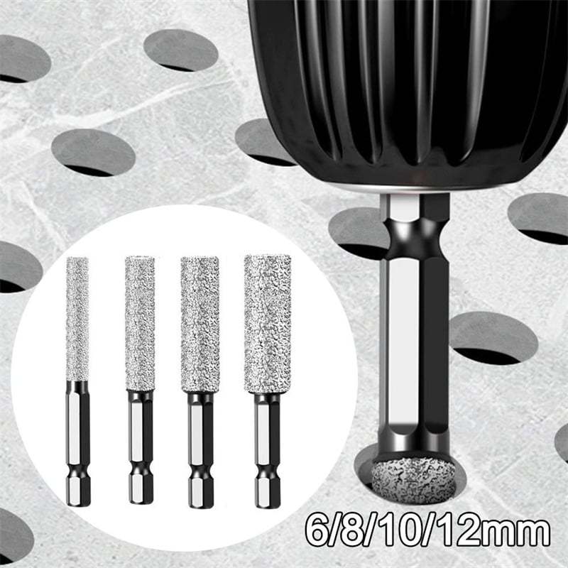 🔥2-in-1 Hexagonal Shank Brazing Dry Drilling Specialized Hole Opener