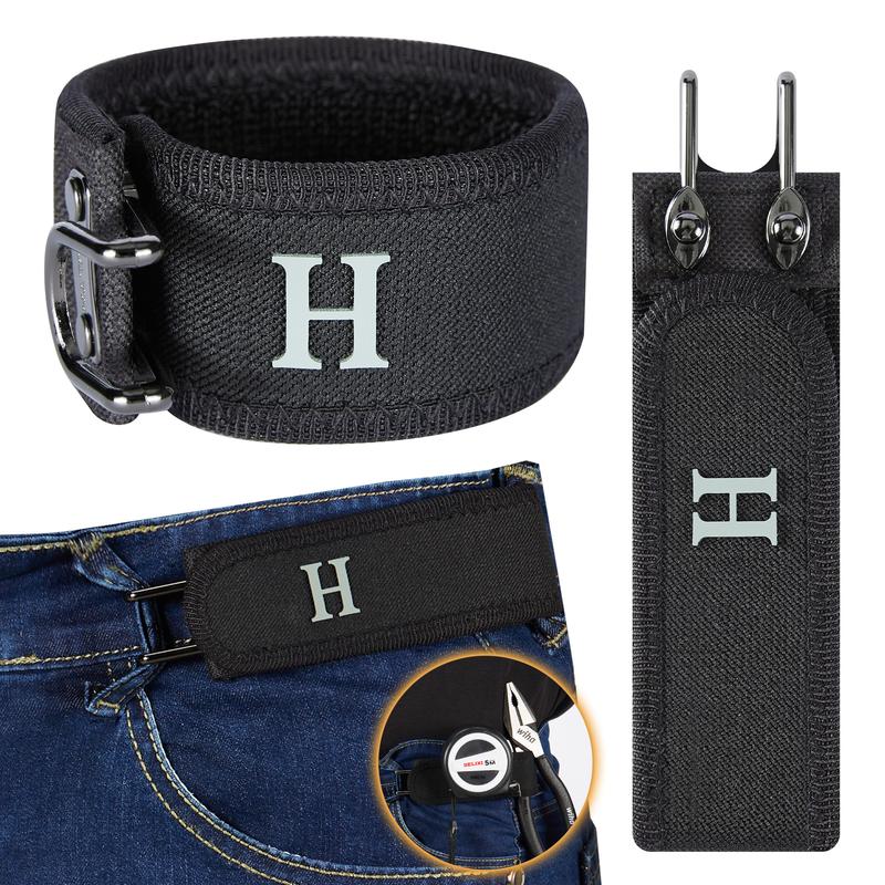 🔥Tactical Metal Hook Elastic Belt – Comfortable Unisex Design✨