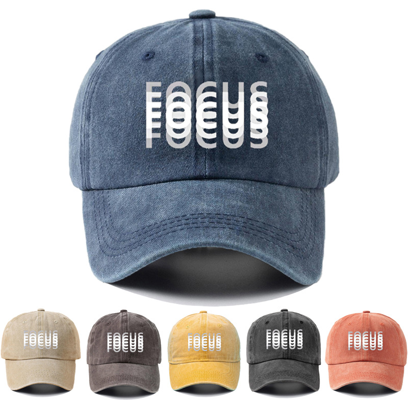 🔥"Focus" Unisex Print Hat