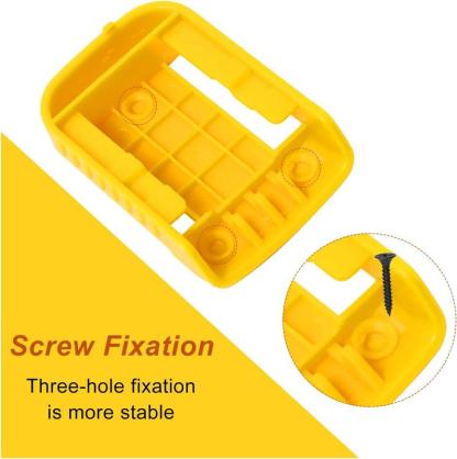 🧰Tool Holders for Dewalt 20V/12V Drill Tool Mount Fit for Milwaukee M18 Tools Yellow