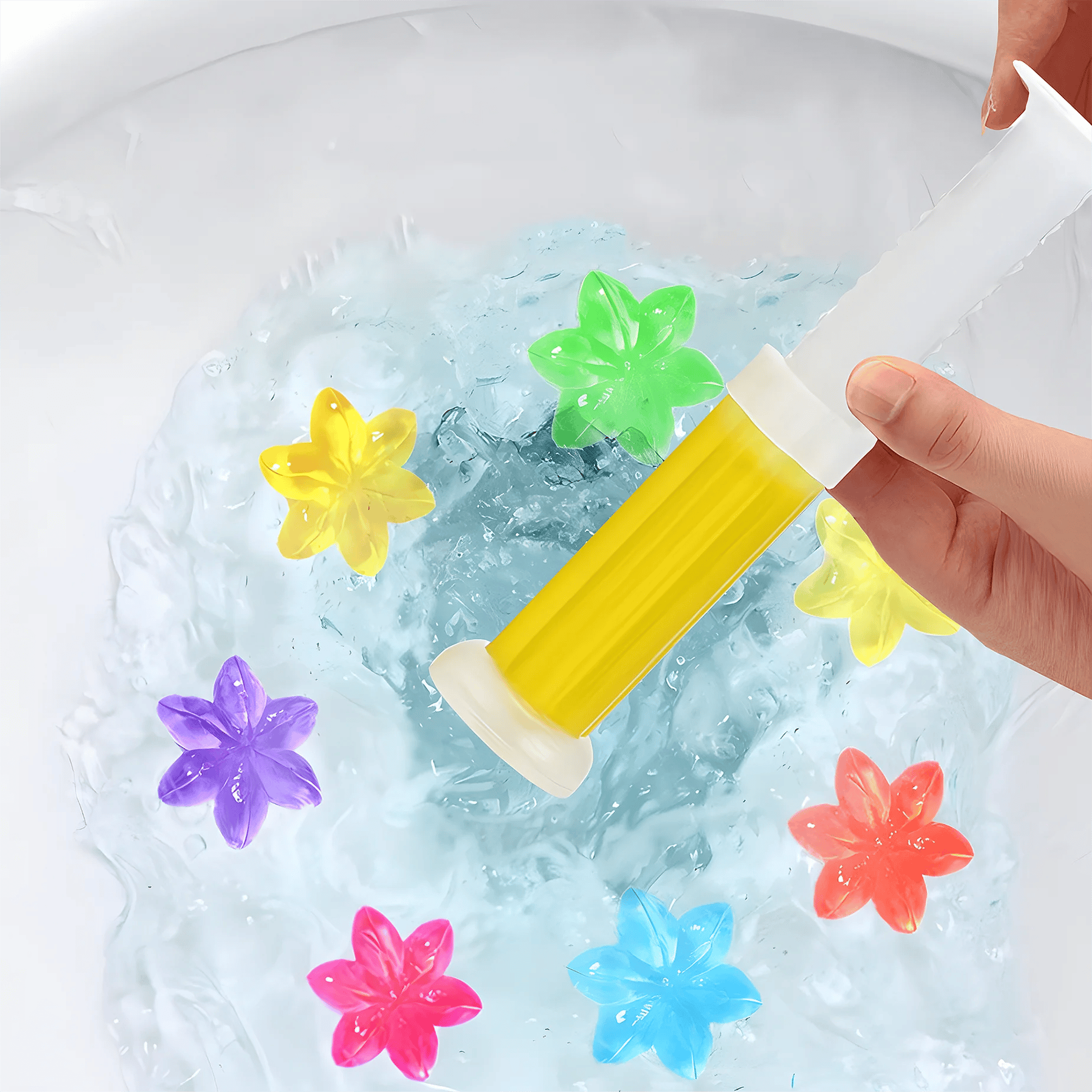 🔥Hot Sale🚽84 Flowers Toilet Cleaner Gel Stamp