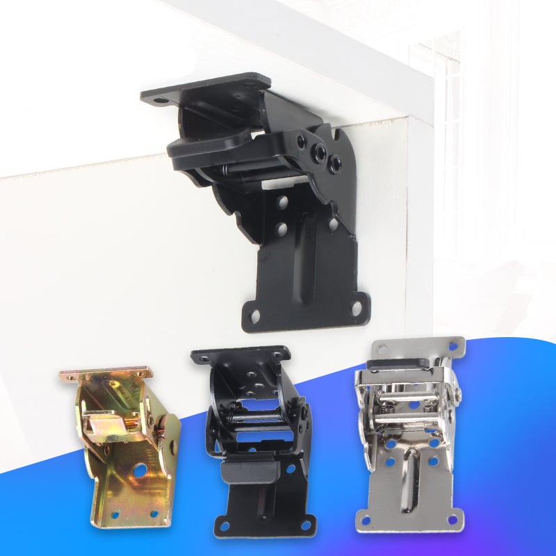 🔥HOT SALE-49%OFF-🛠️90-Degree Self-locking Folding Hinge Lock